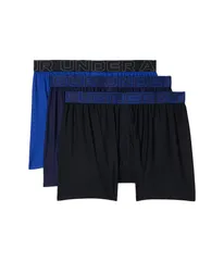 アンダーアーマー メンズ アンダーウェア ボクサーパンツ メッシュ Under Armour Lounge Tech Mesh Boxers 6 Royal Blue ブルーのサムネイル