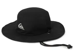 クイックシルバー メンズ アクセサリー 帽子 Quiksilver Bushmaster Hat Black ブラック