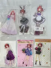 未開封　五等分の花嫁 アクリルスタンド 中野二乃 6種セット　まとめ売り