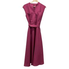 ANAYI(アナイ) ワンピース サイズ38 M レディース美品  - ピンク ノースリーブ/マキシ丈