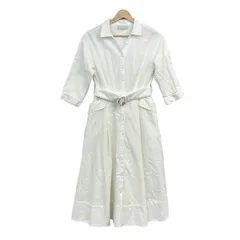 CELFORD(セルフォード) ワンピース サイズ36 S レディース美品  - CWF0211060 白 シャツワンピ/7分袖/ロング丈