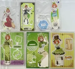 未開封　五等分の花嫁∬ 中野四葉 アクリルスタンド アクリルフィギュア 6種セット　まとめ売り