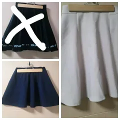フレアミニスカート 3種 各6千