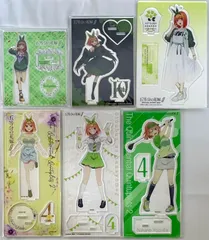未開封　五等分の花嫁∬ 中野四葉 アクリルスタンド アクリルスタンドキーホルダー 6種セット　まとめ売り
