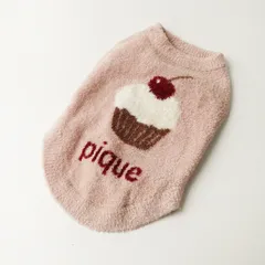 ジェラートピケ gelato pique 【CAT&DOG】カップケーキノースリーブジャガードプルオーバー Lサイズ ピンク┃【2400014841961】