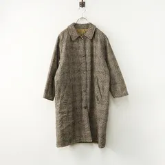 ラベンハム LAVENHAM グレンチェック 裏地キルティング コート 34｜ベージュ アウター 羽織り【2400014848847】のサムネイル