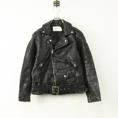 ビューティフルピープル beautiful people shrink leather riders jacket レザー ライダース ジャケット 140■ブラック 【2400014790627】のサムネイル