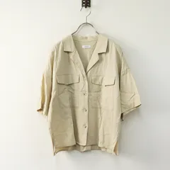 ローリーズファーム Lowrys farm ショート開襟シャツ F｜ベージュ トップス ブラウス カットソー オープンカラー【2400014860207】のサムネイル