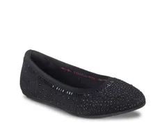 スケッチャーズ レディース シューズ パンプス Skechers Cleo 20 Mesmerizing Nights Ballet Flat Black ブラックのサムネイル