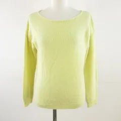 アプワイザーリッシェ Apuweiser-riche ニット セーター 長袖 黄 2 *T677