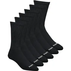 ウィグワム メンズ アンダーウェア 靴下 Wigwam S60 Crew Sock 6Pack Black ブラックのサムネイル