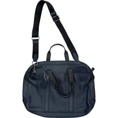  coach コーチ バッグ レザー ブラック黒 メンズ レディース ビジネス ショルダーストラップ【CC14】