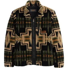 ペンドルトン メンズ アウター ジャケット・ブルゾン フリース ジャケット Pendleton Tahuya Range Fleece Jacket Mens Green Tan Harding グリのサムネイル