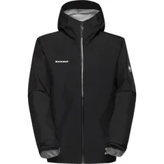 マムート メンズ アウター ジャケット・ブルゾン フーデッドジャケット ジャケット Mammut Crater Light HS Hooded Jacket Mens Black ブラックのサムネイル