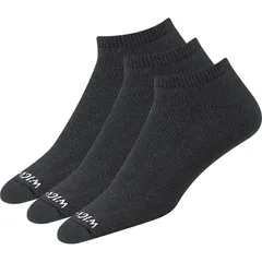 ウィグワム メンズ アンダーウェア 靴下 Wigwam S60 LowCut Sock 3Pack Black ブラックのサムネイル