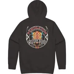 ペンドルトン メンズ アウター パーカー・スウェット ロゴ グラフィック Pendleton Western Brand Logo Graphic Hoodie Mens Vintage BlackMのサムネイル