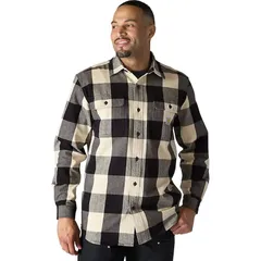 カーハート メンズ トップス シャツ Carhartt Loose Heavyweight Flannel LS Plaid Shirt Mens Oat Milk チェック