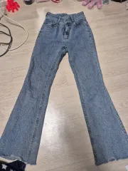 ハイウエスト ブーツカット デニムパンツs