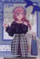 【中古】雑貨 中野三玖 アクリルアートパネル 「きゃらっとくじ 五等分の花嫁～Winter Dating～」 H賞