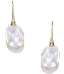 シャシ レディース アクセサリー ピアス・イヤリング SHASHI Baroque Pearlarge Drop Earrings GoldPearl パールのサムネイル