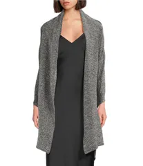 セザンヌ レディース アクセサリー マフラー・ストール・スカーフ プリーツ Cezanne Pleatedouble Sided Evening Wrap Silver シルバー