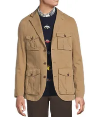 ダニエル クレミュ メンズ アウター ジャケット・ブルゾン ジャケット Cremieux Blue Label The South Fork Collection Military Jacket Khのサムネイル