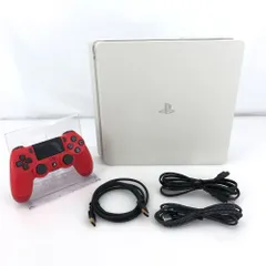 05w17962T 【PS4】PlayStation4 本体のみ CUH-2200A 500GB グレイシャーホワイト + 周辺機器 ＊動作確認/初期化済み＊ 【中古品】