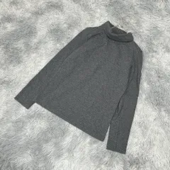 【良品】EASTBOY ハイネックカットソー ラメ入りドット柄 (11)