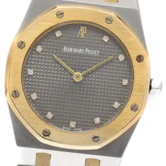 オーデマ・ピゲ AUDEMARS PIGUET ロイヤルオーク 11Pダイヤ コンビ クォーツ メンズ 良品 箱付き_934087のサムネイル