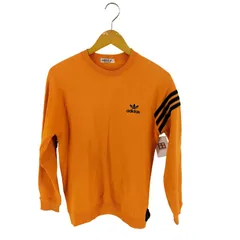 アディダス adidas 80S ワンポイントトレフォイルロゴ刺繍 スウェット メンズ  M
