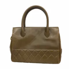 シャネル(Chanel) シャネル ハンドバッグ マトラッセ ラムスキン ブラウン レディース