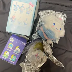 サンリオ シナモロール フィギュア&ぬいぐるみ SET セット 出品