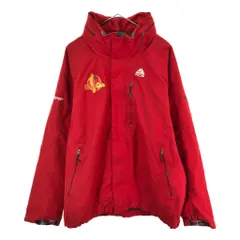 00年代 NIKE ACG ナイキ エーシージー GORE-TEX マウンテンパーカー アウトドア レッド(メンズ L)中古 古着 X4771のサムネイル