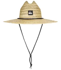 クイックシルバー メンズ アクセサリー 帽子 Quiksilver Pierside Straw Hat Natural Straw