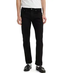 リーバイス メンズ ボトムス デニムパンツ テーパードフィット ジーンズ LevisR 502 Regular Tapered Fit Jeans Black ブラック