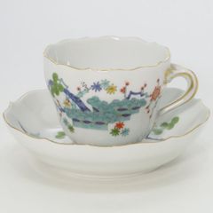 定価22万】マイセン カップ＆ソーサー 松竹梅 柿右衛門文様 Meissen 