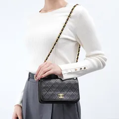 1点限り【ランクA】CHANEL ミニフラップ ミニマトラッセ 19cm
