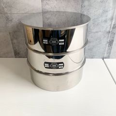 極美品】SANPO サンポー ふるい ステンレスフルイ 篩 40cm - メルカリ
