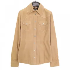 ドルチェアンドガッバーナ アウター レディース ヒョウ柄 ジャケット ベロア 古着 服 アパレル ドルガバ DOLCE&GABBANA 40 ブラウン 茶 ブロンズ金具  山羊革   春 秋【中古品】のサムネイル