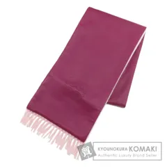 LOEWE ロエベ アナグラム マフラー ラムスキン カシミヤ レディース [中古]