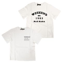 新品】ウィークエンド マックスマーラ テーヌエ Tシャツ ホワイト XS