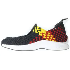 NIKE (ナイキ) AIR WOVEN QS エアウーヴン ローカットスニーカー ブラック/レッド/イエロー US9/27cm 530986-014
