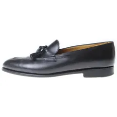 JOHN LOBB (ジョンロブ) Callington Museum Leather Tasselled Loafers カリントン ミュージアム レザー タッセル ローファー ドレスシューズ ブラック 227024のサムネイル