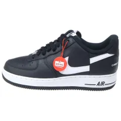 NIKE (ナイキ) 18AW ×Supreme ×COMME des GARCONS SHIRT AIR FORCE 1 LOW Black/White シュプリーム コムデギャルソンシャツ エアフォース1 ローカットスニーカー AR7623-001
