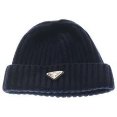 PRADA プラダ　ニットキャップ ツバ付き 2026年最新】prada ニットキャップの人気アイテム - メルカリ