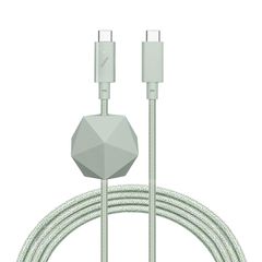 【新品】 Native Union Type-C Desk Cable - USB-C to USB-C 8ft 滑り止めアンカーノット付き 充電ケーブル iPhone 15, MacBook Pro 13" M3, Air 13"/15", Surfac 1
