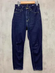 Lee リー × E hyphen world gallery コラボインディゴ ストレートジーンズ デニムパンツ sizeS/ネイビー ■■ レディース