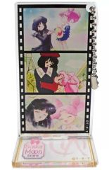 [Used] Merchandise: Chibiusa & Hotaru Tomoe "Pretty Guardian Sailor Moon Famous Scene Acrylic Keychain Vol. 3"