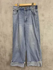 CLEL クレイル ヴィンテージデザイン ロールアップ デニムパンツ sizeM/ブルー系 ■■ メンズ