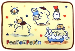 【中古】雑貨 10.ポムポムプリン マット(イエロー) 「サンリオ当りくじ ポムポムプリン当りくじ」